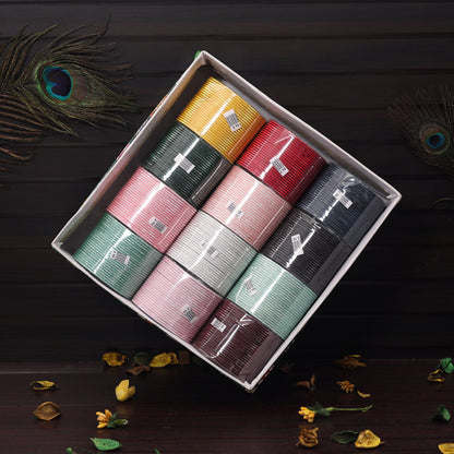 Assorted Color 12 Set Of Fashion Bangles Combo Size: 2.12
