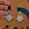 Black Color Fashion Earrings (FE101BLK)