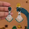 Green Color Fashion Earrings (FE101GRN)