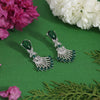 Green Color Fashion Earrings (FE101GRN)