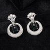 Green Color Fashion Earrings (FE102GRN)