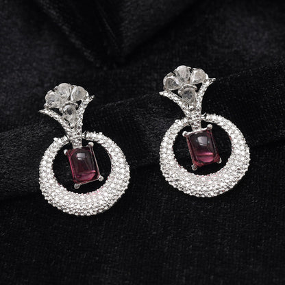 Pink Color Fashion Earrings (FE102PNK)