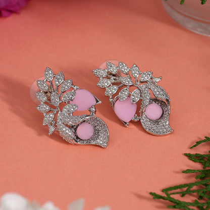 Pink Color Fashion Earrings (FE103PNK)