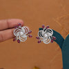 Magenta Color Fashion Earrings (FE104MNT)