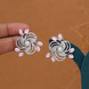 Pink Color Fashion Earrings (FE104PNK)