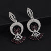 Magenta Color Fashion Earrings (FE105MNT)