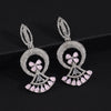 Pink Color Fashion Earrings (FE105PNK)