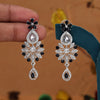 Black Color Fashion Earrings (FE106BLK)