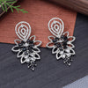 Black Color Fashion Earrings (FE107BLK)