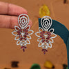 Magenta Color Fashion Earrings (FE107MNT)