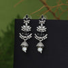 Black Color Fashion Earrings (FE108BLK)