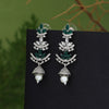 Green Color Fashion Earrings (FE108GRN)