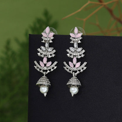 Pink Color Fashion Earrings (FE108PNK)