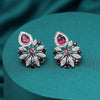 Magenta Color Fashion Earrings (FE109MNT)