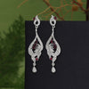 Magenta Color Fashion Earrings (FE110MNT)