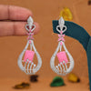 Pink Color Fashion Earrings (FE111PNK)