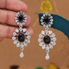 Black Color Fashion Earrings (FE112BLK)