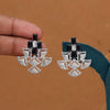 Black Color Fashion Earrings (FE114BLK)