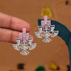 Pink Color Fashion Earrings (FE114PNK)