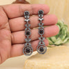 Black Color Fashion Earrings