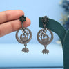 Green Color Fashion Earrings