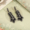 Black Color Fashion Earrings