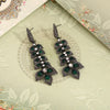 Green Color Fashion Earrings