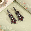 Maroon Color Fashion Earrings