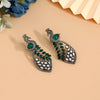 Green Color Fashion Earrings