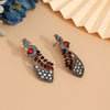 Maroon Color Fashion Earrings