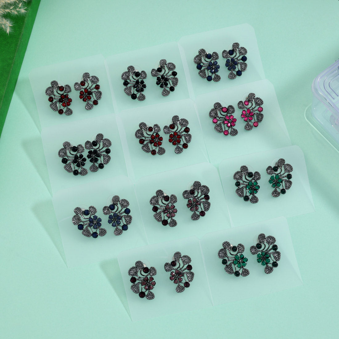 Assorted Color Earrings – 11 Stylish Fashion Pairs