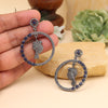 Blue Color Fashion Earrings