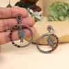 Maroon Color Fashion Earrings