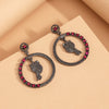 Purple Color Fashion Earrings