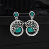 Green Color Fashion Earrings