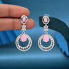 Pink Color Fashion Earrings