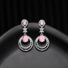 Pink Color Fashion Earrings