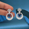 Blue Color Fashion Earrings