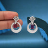 Purple Color Fashion Earrings