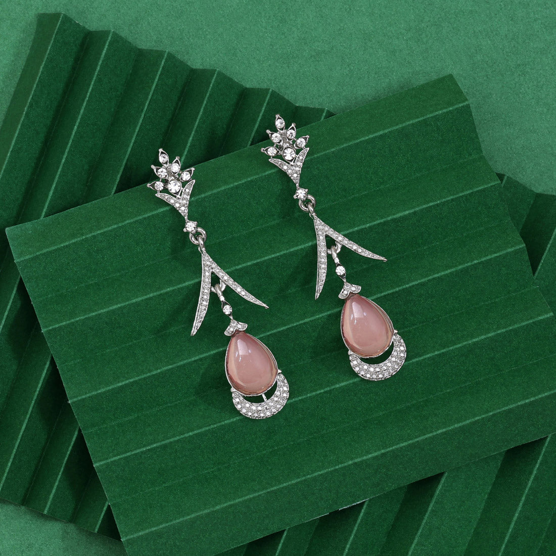 Peach Color Fashion Earrings That Add A Soft Romantic Feminine Touch