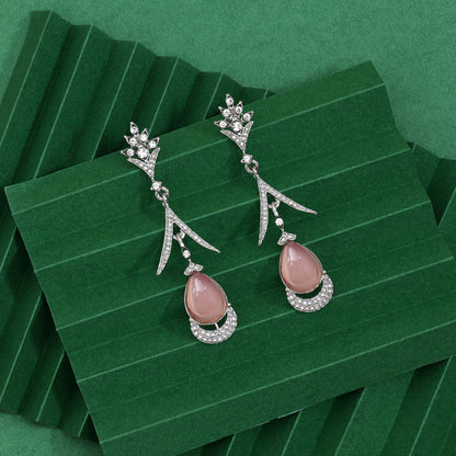 Peach Color Fashion Earrings That Add A Soft Romantic Feminine Touch