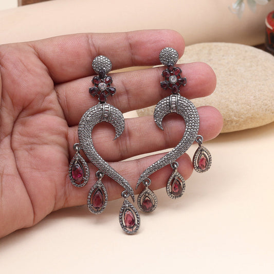 Magenta Color Fashion Earrings That Make Your Outfit Pop Instantly