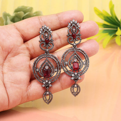 Striking Red Color Fashion Earrings To Turn Heads At Every Event