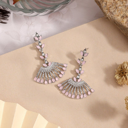 Soft Pink Color Fashion Earrings That Add A Feminine Touch To Style