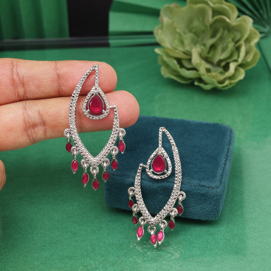 Designer Rani Color Fashion Earrings Made To Impress At Every Function