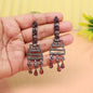 Shiny Black Color Fashion Earrings That Make Every Outfit Look Chic