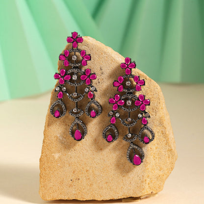 Rani Color Fashion Earrings Designed For Traditional And Casual Look