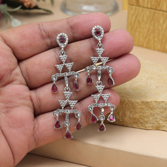 Rani Color Fashion Earrings In Traditional Style For Girls And Women