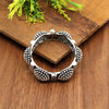 Silver Color Oxidised Bracelet (GSB169SLV)