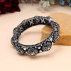 Silver Color Oxidised Bracelet (GSB377SLV)